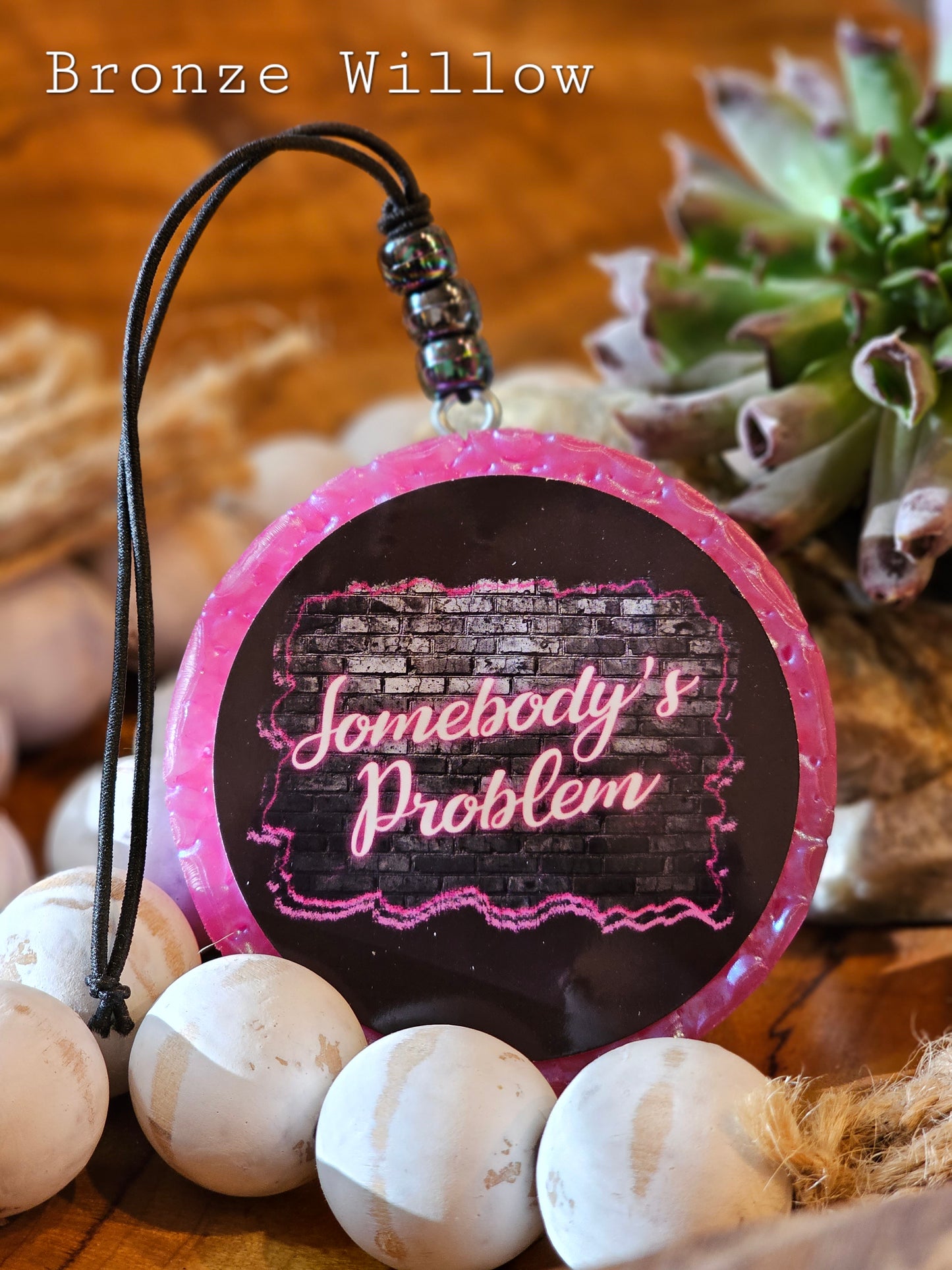 Cactus Flower & Jade Car Freshener