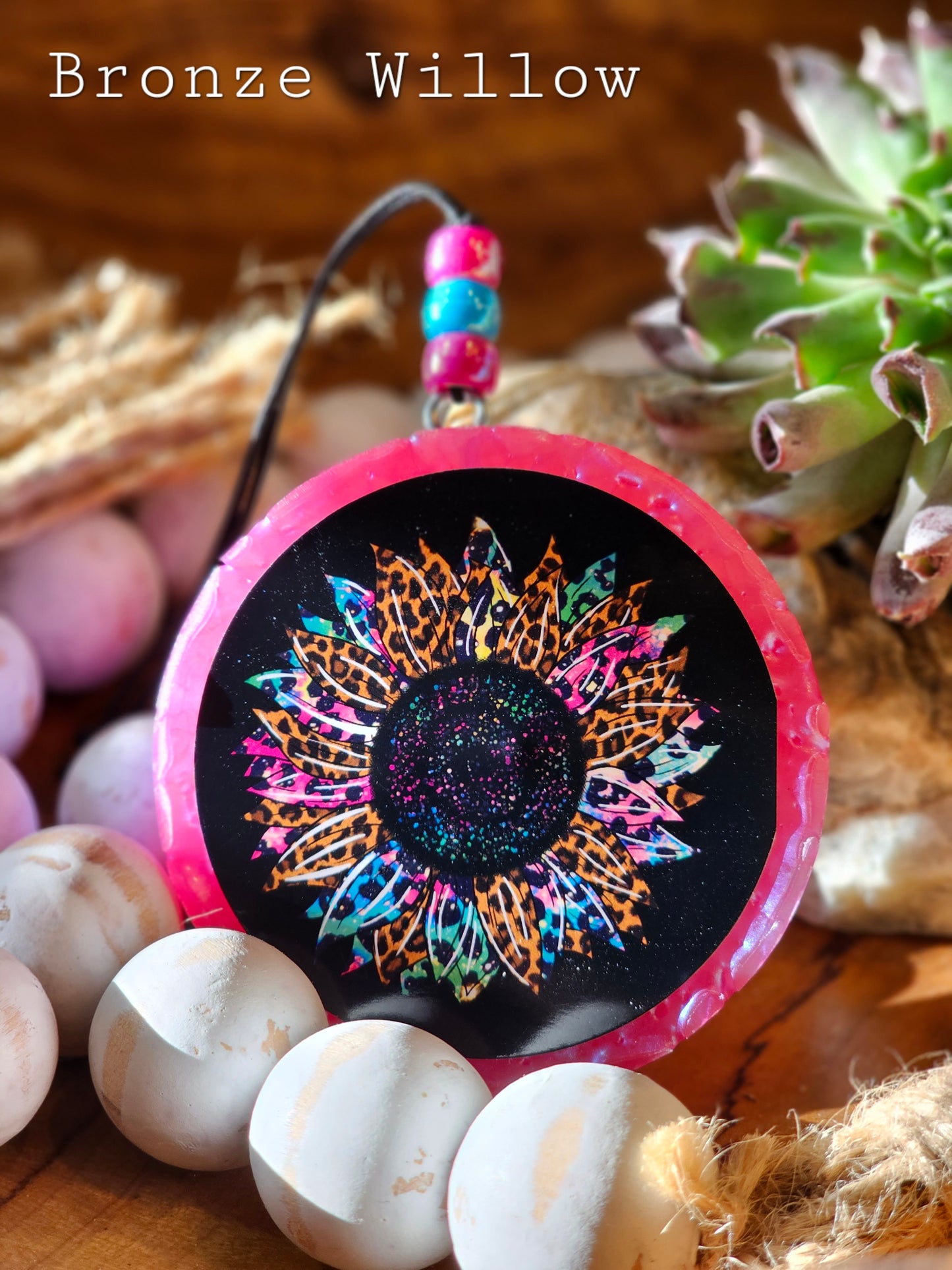 Cactus Flower & Jade Car Freshener