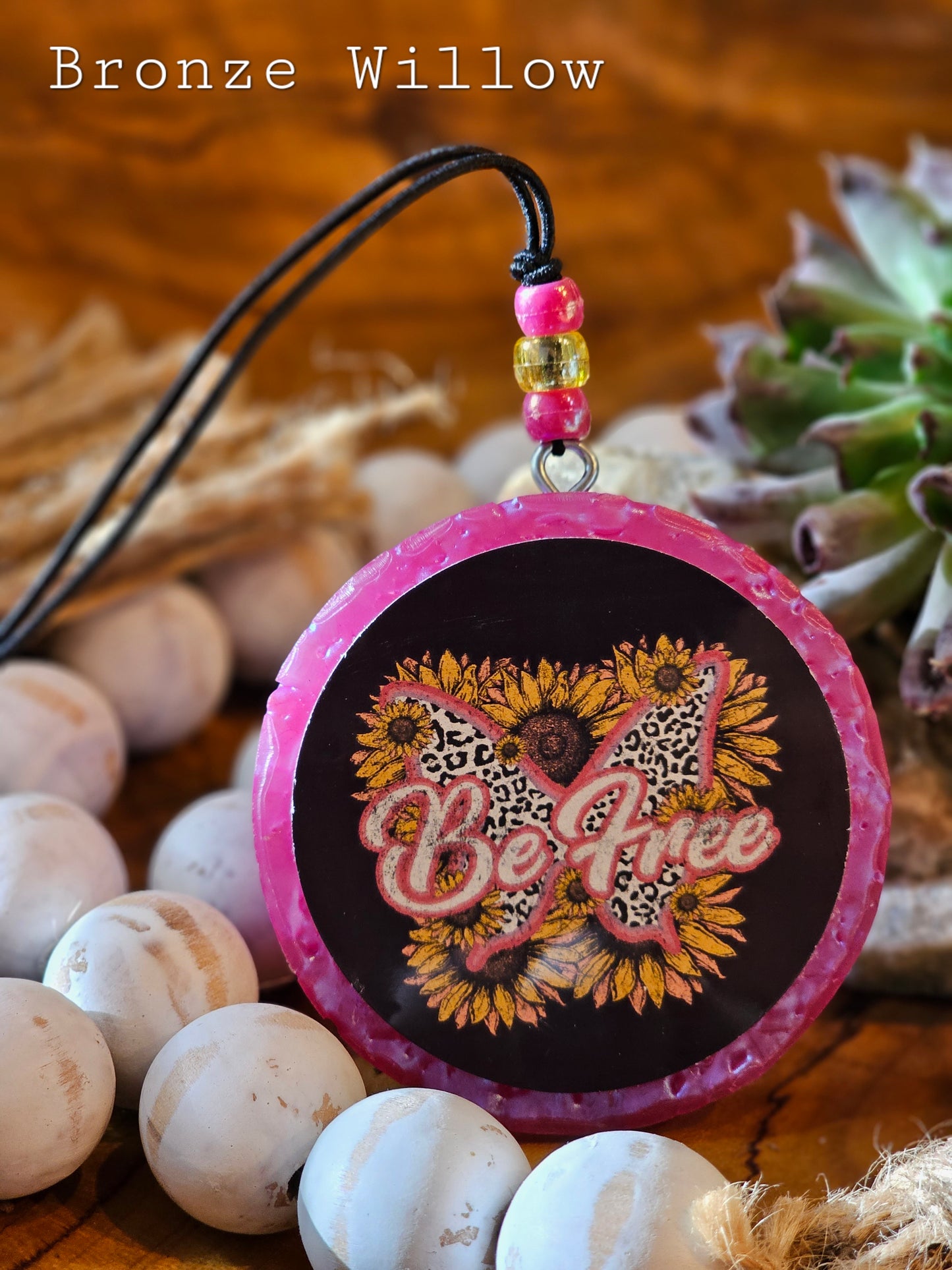 Cactus Flower & Jade Car Freshener