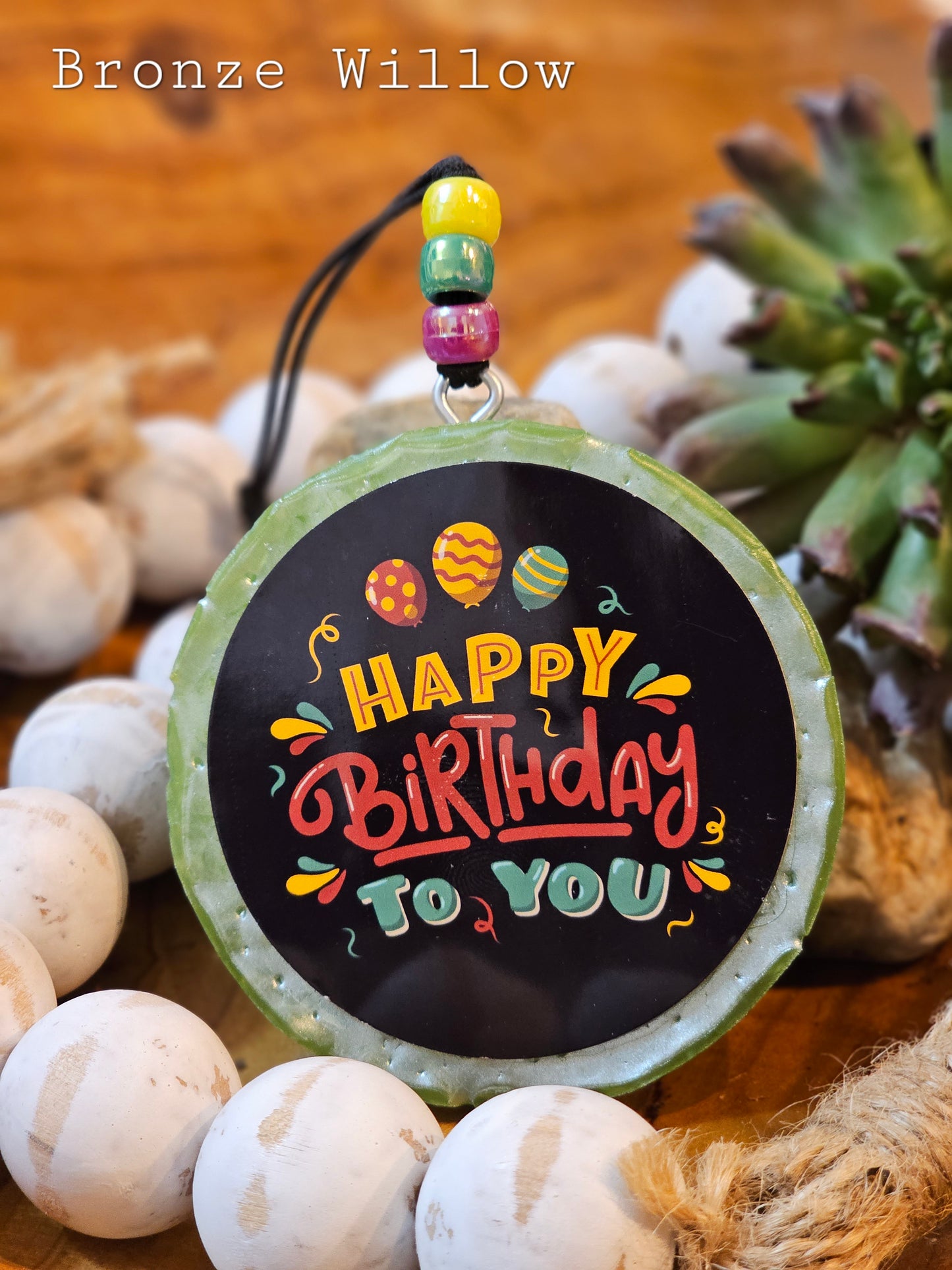Bamboo & Coconut Car Freshener