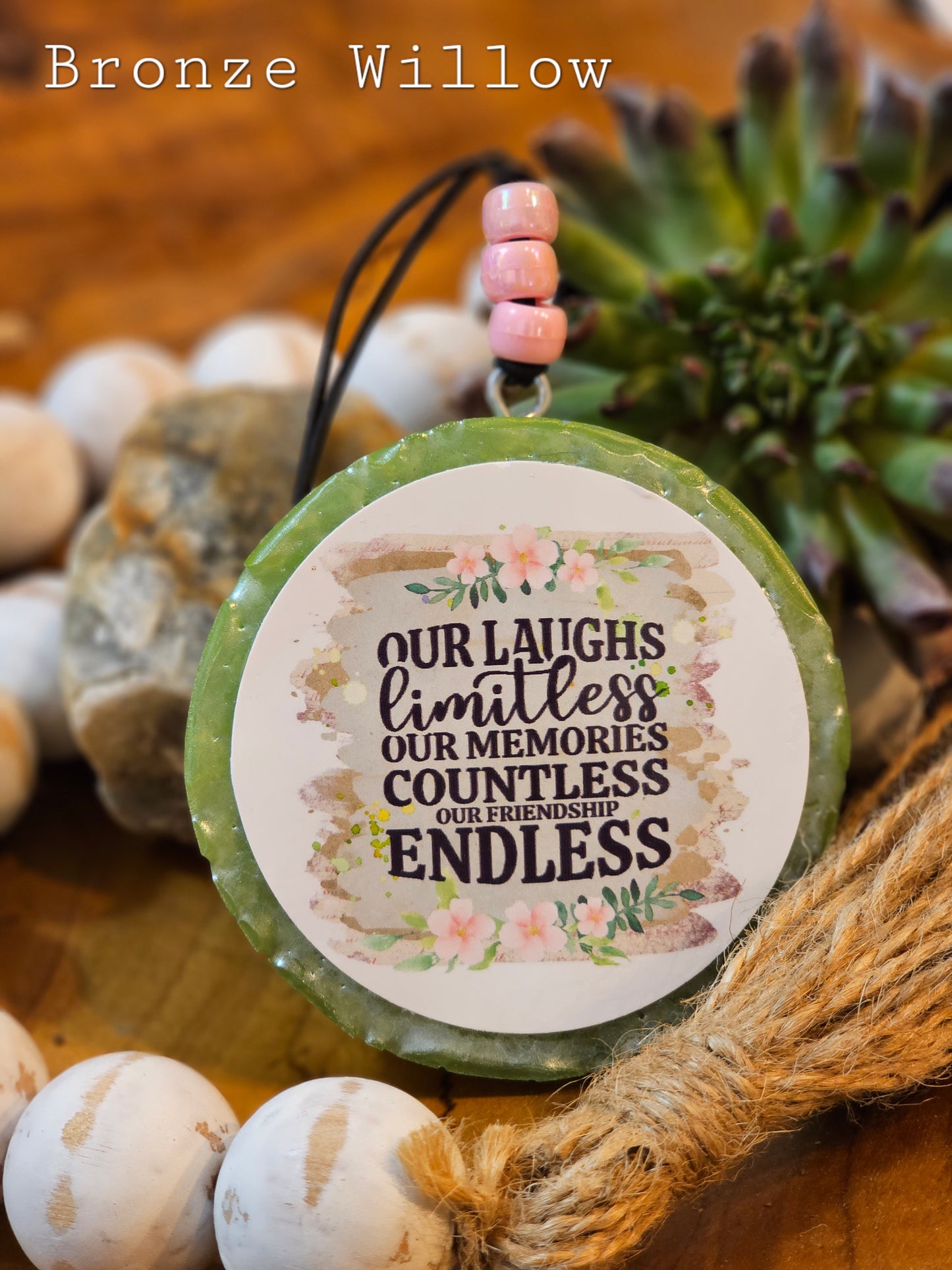 Bamboo & Coconut Car Freshener